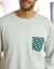 T-shirt pyjama manches longues gris (gris)