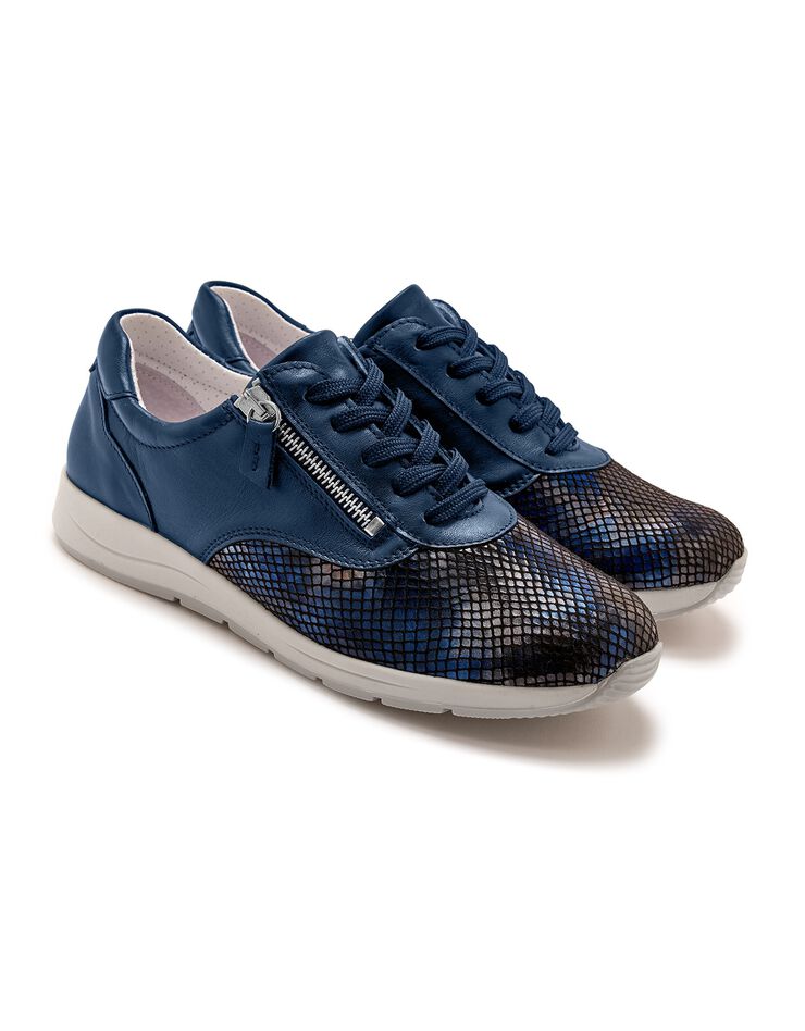 Derbies en cuir Hallux Confort (marine) Derbies en cuir Hallux Confort (marine)