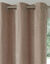 Rideau en fil effet chenille (taupe)