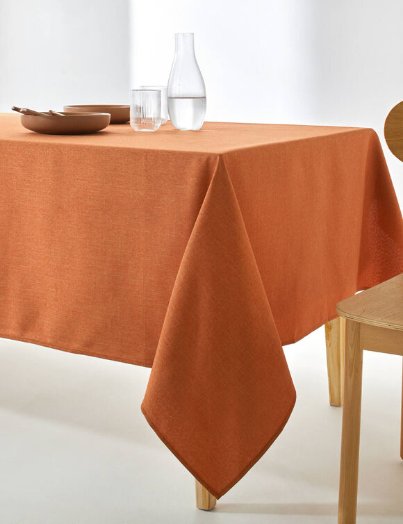 Nappe tram&eacute;e effet chin&eacute;  (rouille)