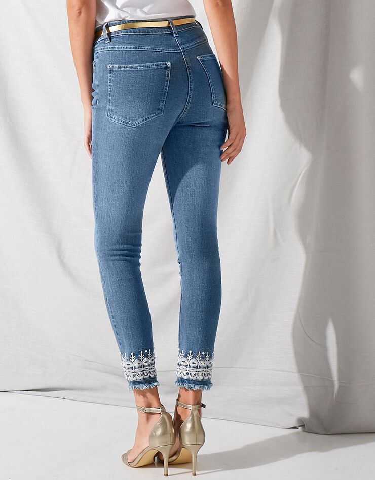 Jean 7/8 brodé (bleached) Jean 7/8 brodé (bleached)