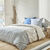 Linge de lit Plage - coton (gris)