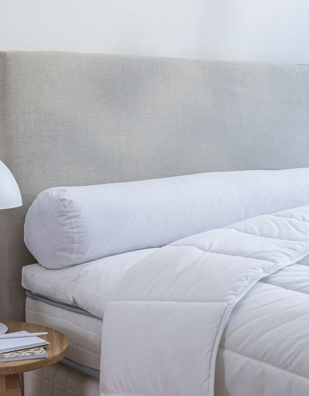 Traversin naturel Dodo® ferme Proneem® anti-acariens (blanc)