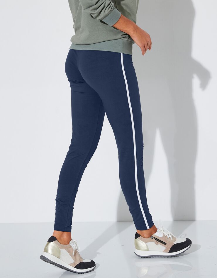 Legging bicolore (marine / blanc) Legging bicolore (marine / blanc)