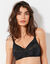 Soutien-gorge Claudette sans armatures - 1 + 1 GRATUIT (1) (noir)