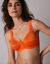 Soutien-gorge dentelle avec armatures Avila - lot de 2 (violine + orange)