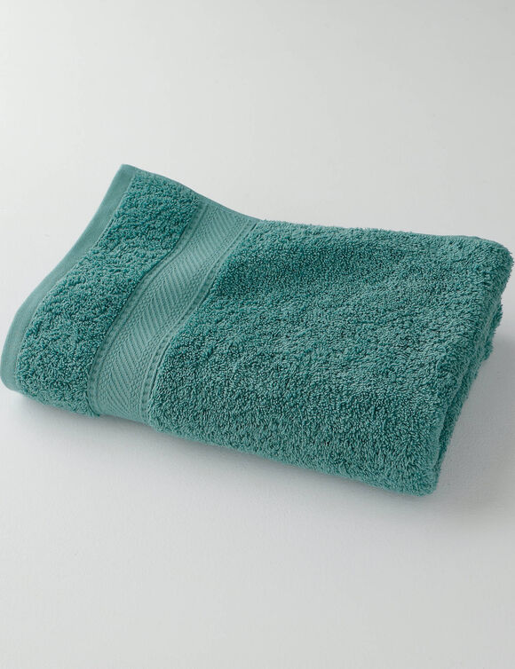 Collection serviettes de bain unies 540g/m2 confort luxe  (cèdre)