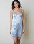 Fond de robe satin et dentelle (gris)
