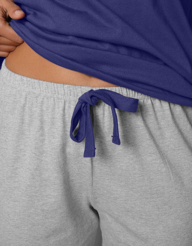 Pantalon de pyjama uni Estrella - coton (gris chiné) Pantalon de pyjama uni Estrella - coton (gris chiné)