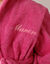 Peignoir enfant éponge à capuche personnalisable  (fuchsia)