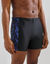 Boxer de bain mi-long (noir / bleu)