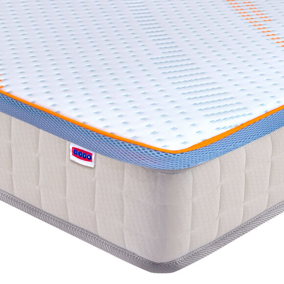 Surmatelas mousse haute qualit&eacute; sensation latex (blanc)