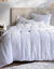 Couette naturelle Tencel® et coton 500 g/m² (blanc)