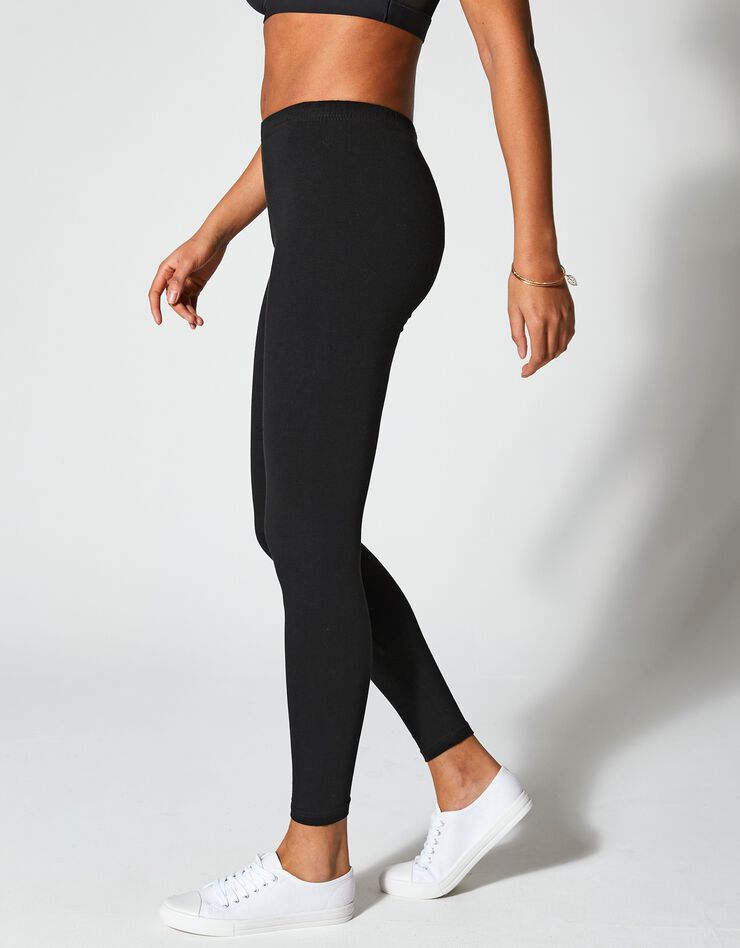Legging taille élastiquée (noir) Legging taille élastiquée (noir)