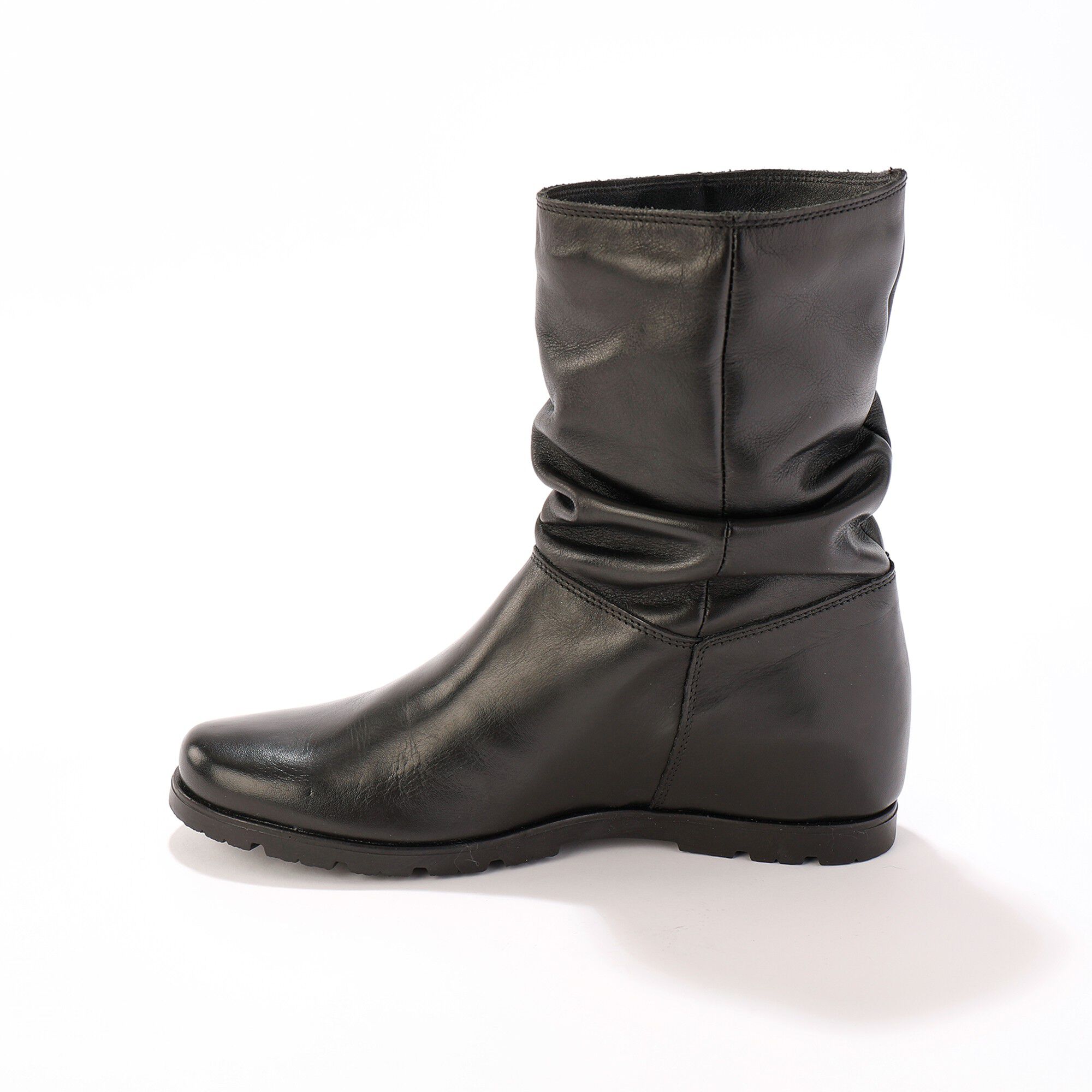Bottines Cowboy à Talons Pour Femme - Bottes Mi-mollet En Daim, Style Western, Confortables - 6