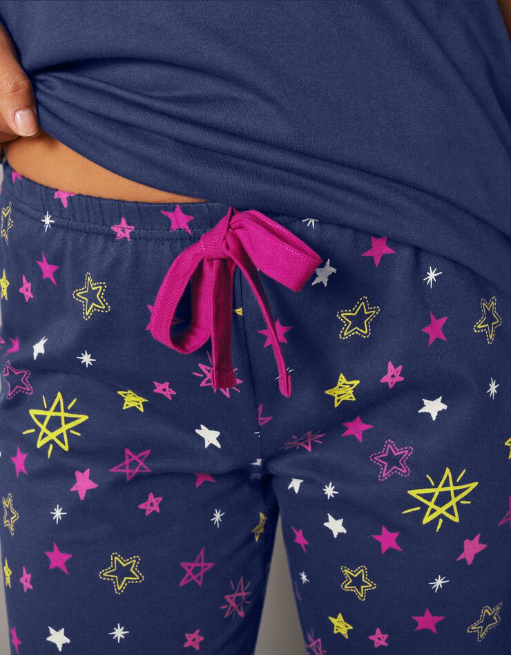 Pantalon de pyjama imprimé étoiles Estrella - coton (marine) Pantalon de pyjama imprimé étoiles Estrella - coton (marine)
