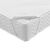 Protège-matelas molleton absorbant 200 g/m² forme plateau (blanc)