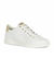 Baskets basses Jaysen  (blanc / doré)
