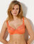 Soutien-gorge Tropea uni avec armatures - lot de 2 (bleu + corail)