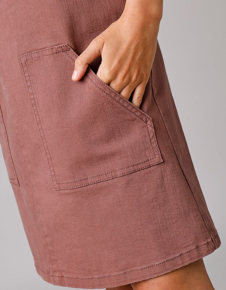 Robe chasuble salopette, twill (noisette) Robe chasuble salopette, twill (noisette)