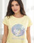 Tee-shirt manches courtes "Nature Sauvage" (jaune)
