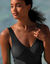 Maillot de bain 1 pièce uni Spécial grand buste Solaro (noir)