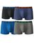 Lot de 4 boxers My Petit Prix Athena® (noir + marine + bleu)