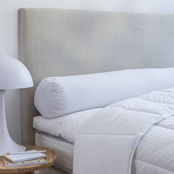 Traversin naturel Dodo&reg; ferme Proneem&reg; anti-acariens (blanc)