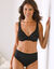 Soutien-gorge forme emboîtante en dentelle stretch Isili - avec armatures (noir)