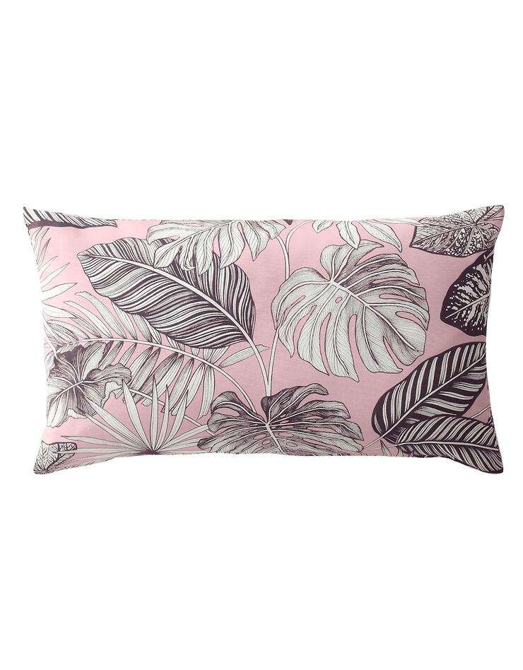 Housse de coussin imprimé tropical - lot de 2 (rose) Housse de coussin imprimé tropical - lot de 2 (rose)