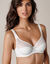 Soutien-gorge Tropea uni avec armatures - lot de 2 (blanc + poudre)