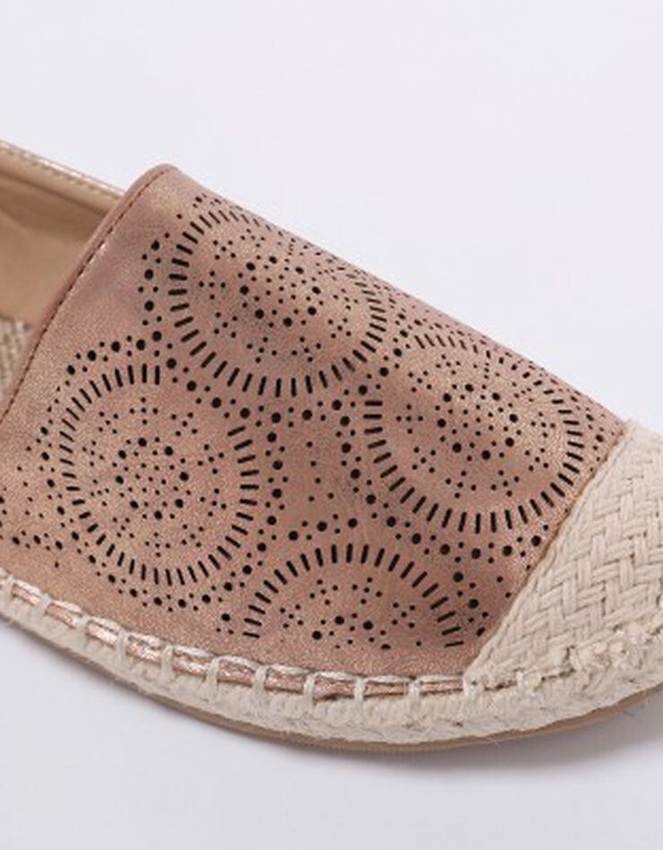 Espadrilles perforées irisées (bronze) Espadrilles perforées irisées (bronze)