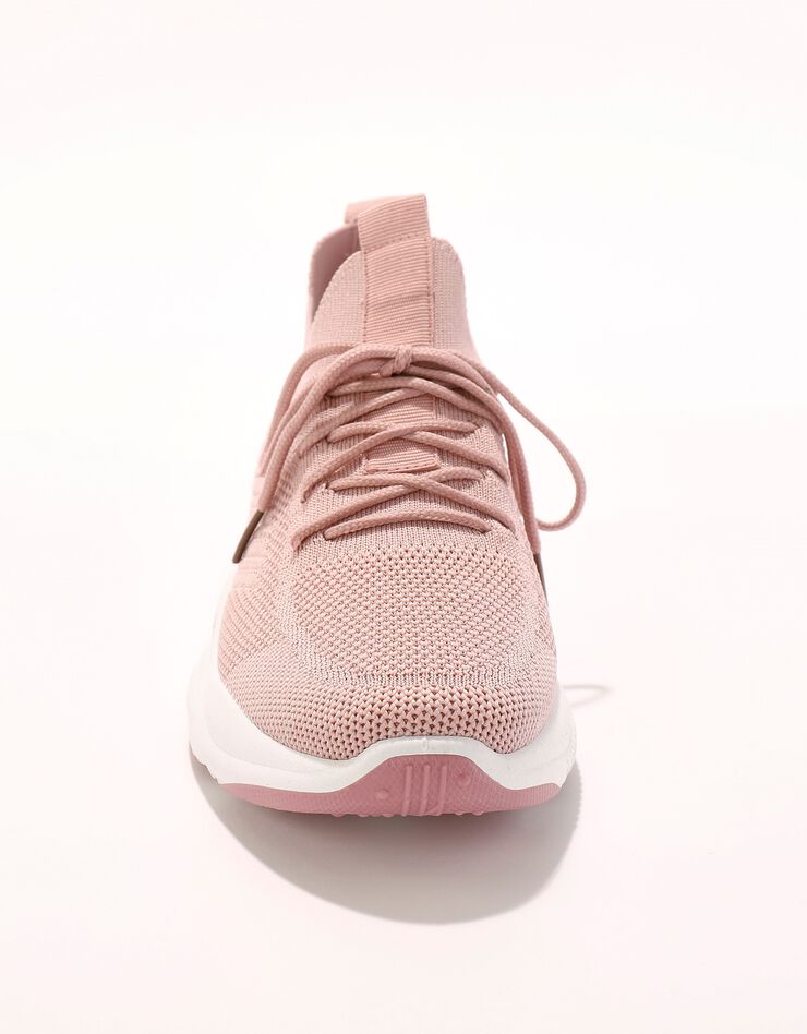 Baskets de sport légères à lacets (vieux rose)