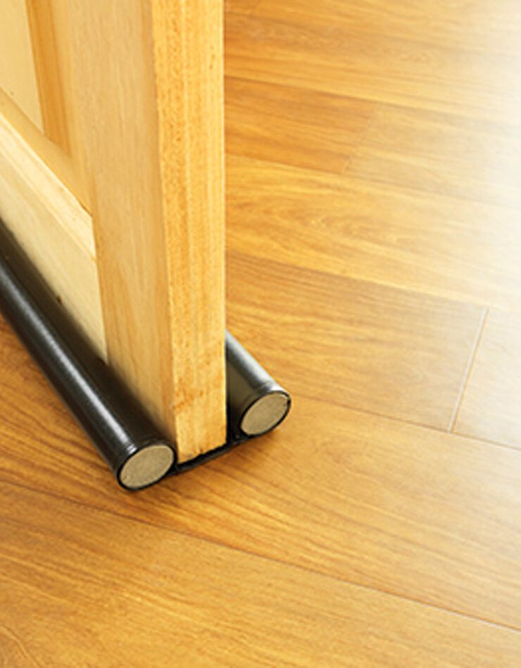 Bas de porte double isolant (noir) Bas de porte double isolant (noir)