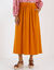 Jupe longue unie  (caramel)