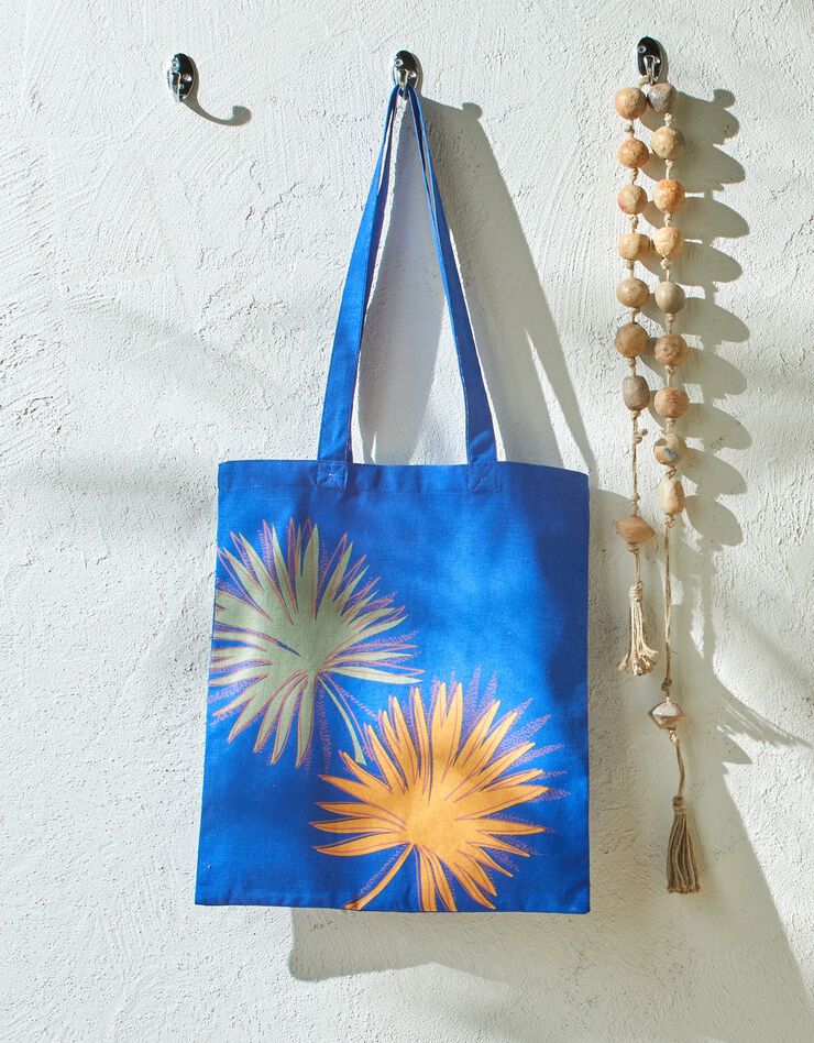 Totebag, collection Ninole (bleu)