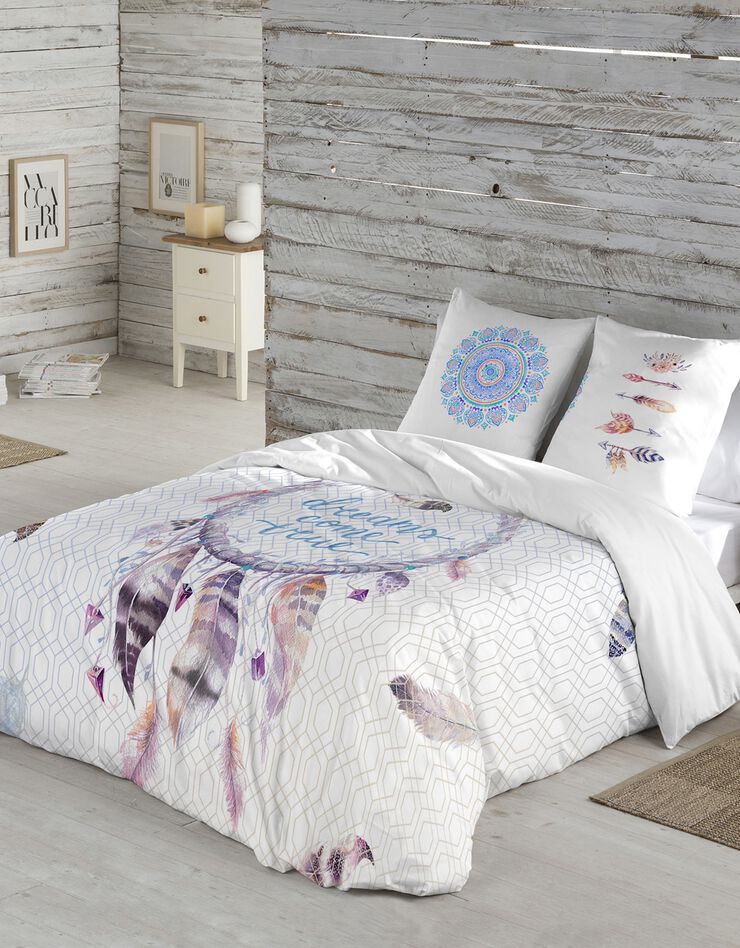 Linge de lit Mediterranean coton (blanc)