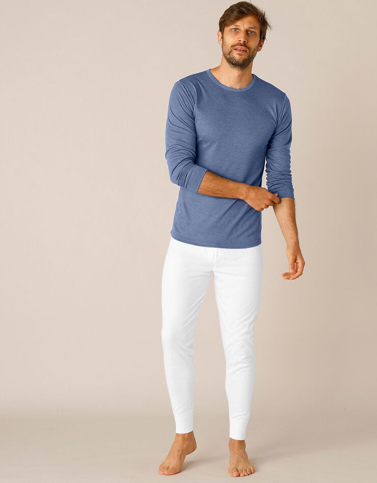 Caleçon long Thermoperle® polyester - lot de 2 (blanc) Caleçon long Thermoperle® polyester - lot de 2 (blanc)