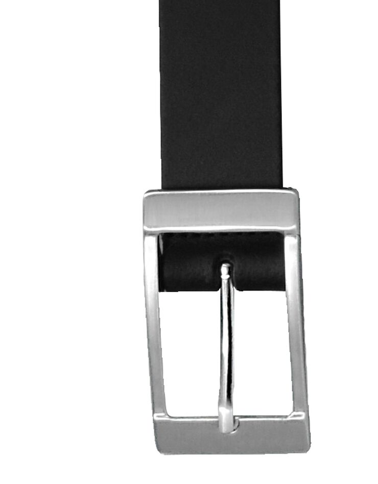 Ceinture croûte de cuir (noir)