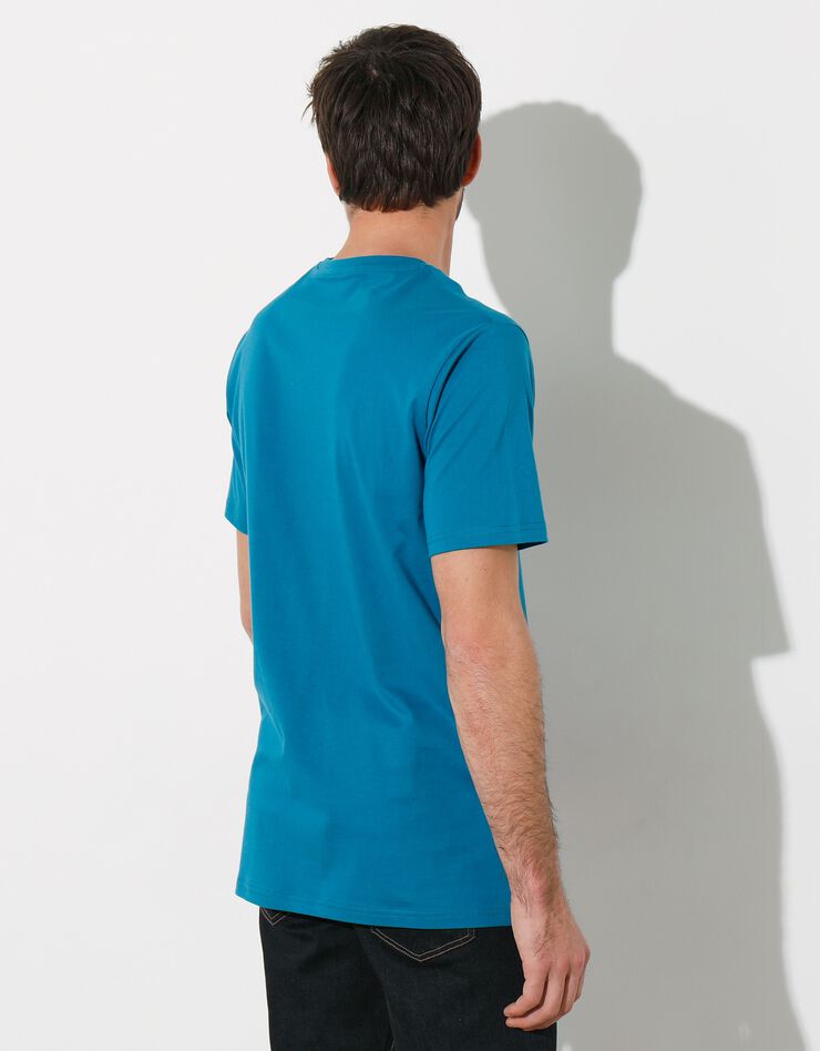 Tee-shirt col rond manches courtes - lot de 3 (bleu + marron + gris) Tee-shirt col rond manches courtes - lot de 3 (bleu + marron + gris)