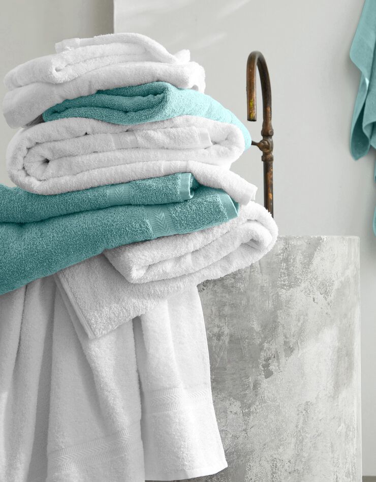Eponge unie 420 g/m2 confort moelleux (blanc) Eponge unie 420 g/m2 confort moelleux (blanc)