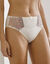 Culotte microfibre tulle brodé Caminata (ivoire)