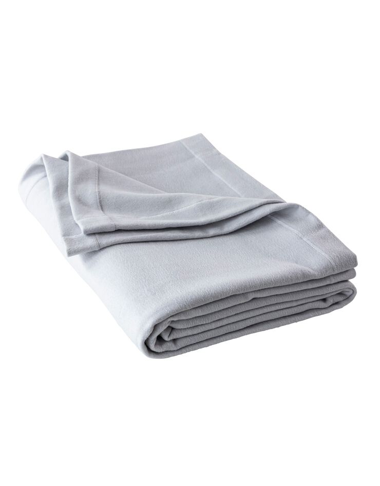 Couverture en flanelle 420g/m² (gris clair)