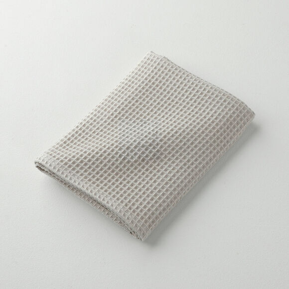 Serviette de bain nid d'abeille 320 g/m2 (sable)