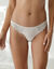 String microfibre et dentelle stretch - lot de 2 (noir + ivoire)
