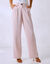 Pantalon large fluide (rose poudré)