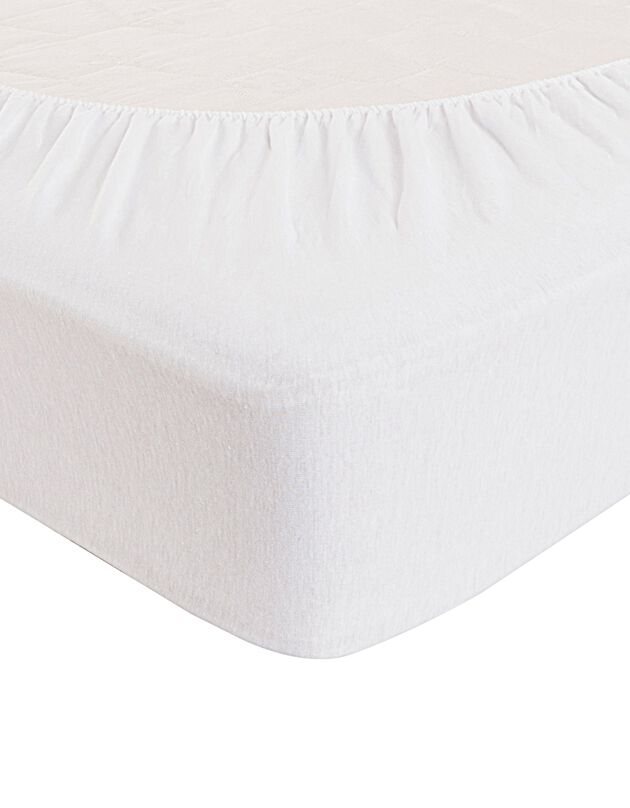 Protège-matelas imperméable Tencel® (blanc)