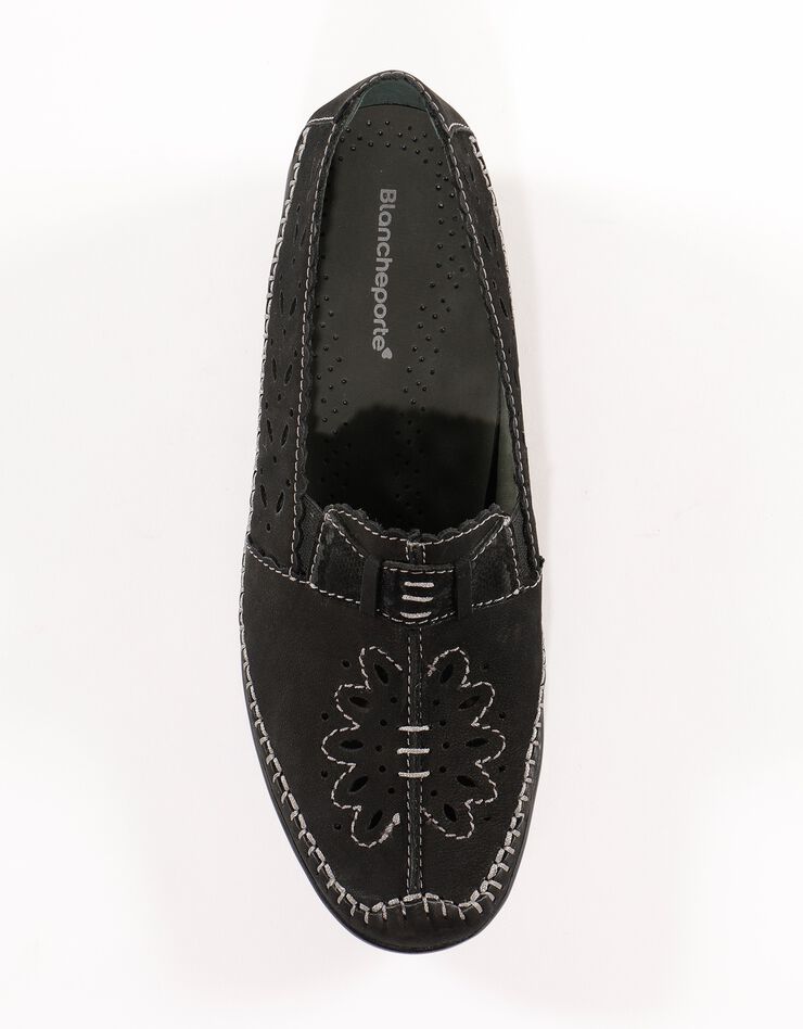 Mocassins cuir ultra-souple (noir) Mocassins cuir ultra-souple (noir)
