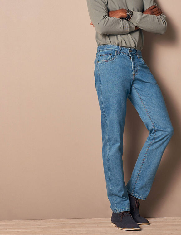 Jean John Varvatos USA 490 Foncé - Taille 30R - Neuf Avec étiquettes - Coupé Droit - 100% Coton