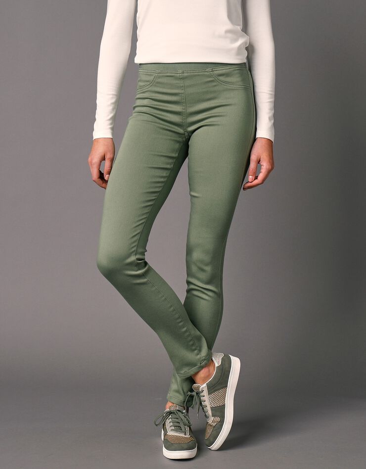 Jegging taille élastiquée ultra confort - petite stature (tilleul) Jegging taille élastiquée ultra confort - petite stature (tilleul)